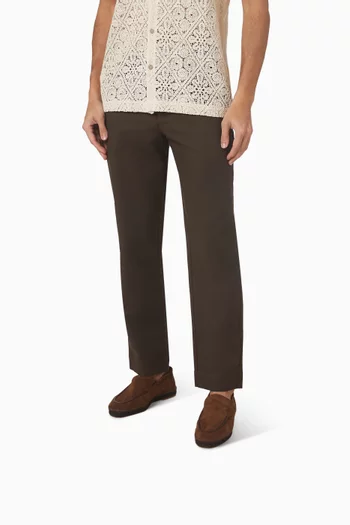 حذاء اسبادريل نيلز جلد مقسم