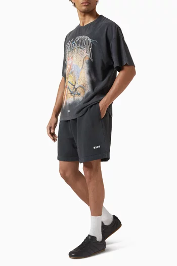 Bermuda Shorts in Cotton Fleece