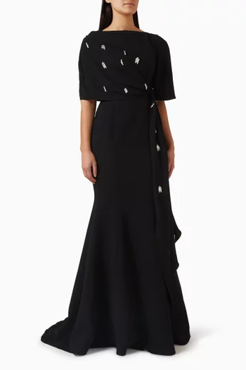 Embellished Maxi Dress