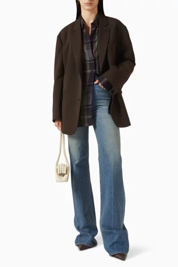 Peri Semi-sheer Shirt in Viscose