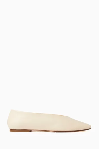 Kirsten Ballet Flats in Nappa Leather
