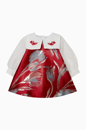 Long-Sleeved Shift Dress & Bloomers