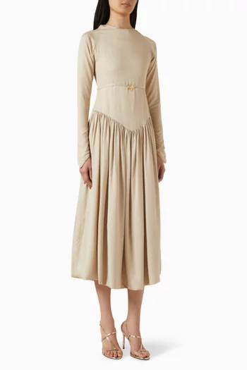 Areej Dress in Tencel Twill