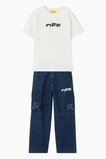 Type Logo T-shirt in Cotton