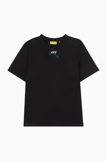 Diags Splat T-shirt in Cotton