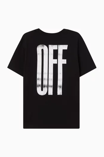 Quote Printed T-shirt in Cotton