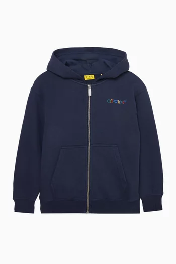 Arrow Ruler Zip-up Hoodie