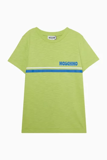 Logo T-shirt in Cotton Jersey