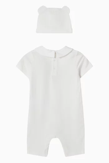 طقم هدايا رومبر وقبعة بيني مزين بدب