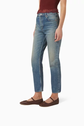 Leonie Ballet Flats in Woven Leather