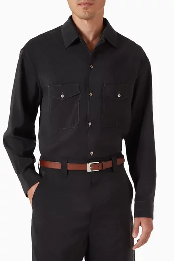 حزام ريل جلد