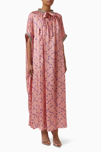 Sama Maxi Dress in Viscose Blend