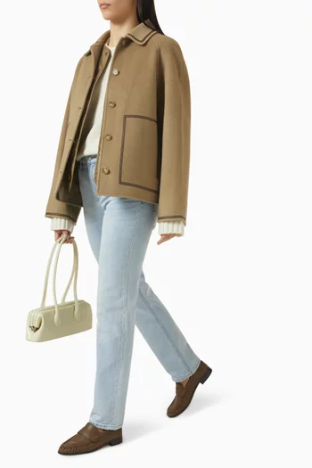 Straight-leg Jeans in Denim