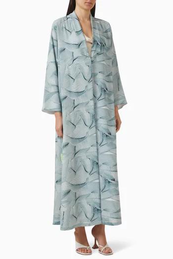 Zainah Cut Abaya in Chiffon