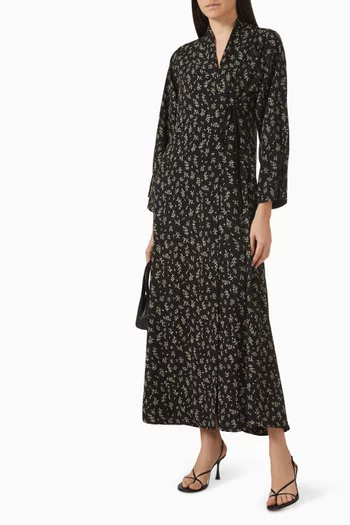 عباية بقصة زينة شيفون