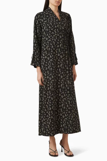 عباية بقصة زينة شيفون