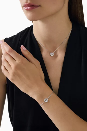 Possession Diamond Necklace in 18kt White Gold