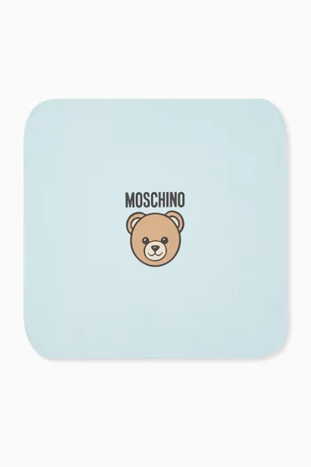 Teddy Bear Blanket in Cotton