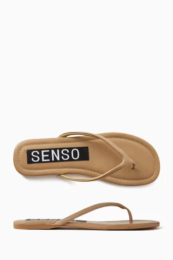 حذاء مفتوح نورا جلد