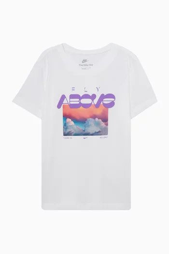Fly Above T-shirt in Cotton