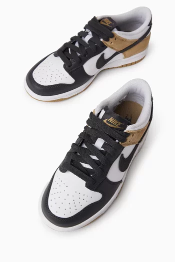 Dunk Low Sneakers in Leather