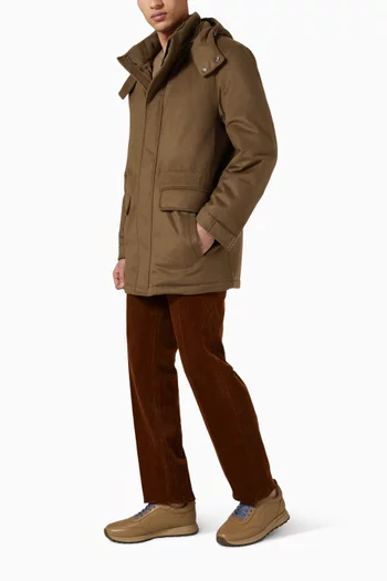 جاكيت عازل للحرارة صوف وكشمير