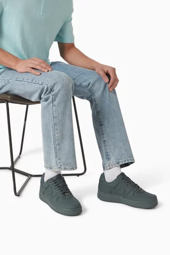 سنيكرز آير فورس 1 ريترو أسفل الكاحل جلد