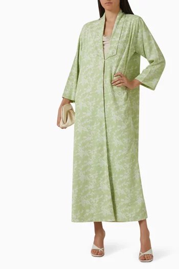 عباية بقصة زينة شيفون