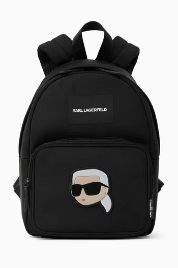 Logo-patch Backpack in Nylon