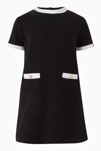 فستان بقصة على شكل حرف A‏