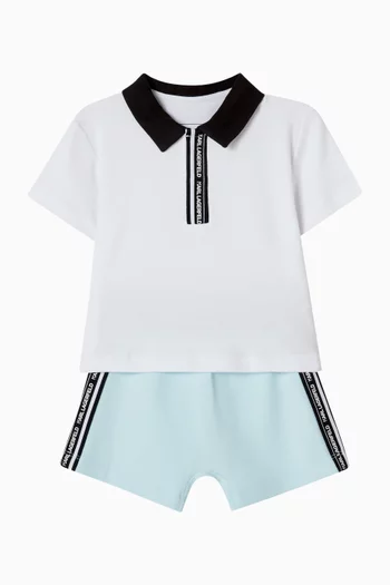 Polo Shirt & Shorts Set