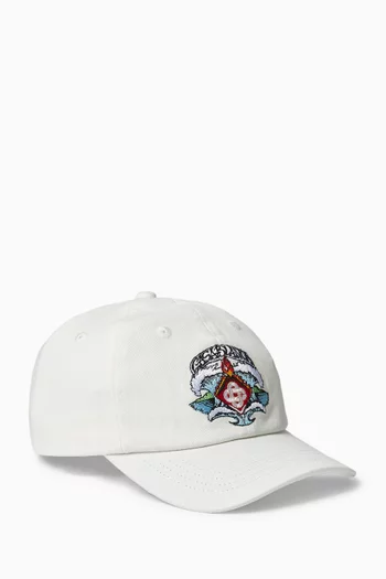Graphic Waves Cap