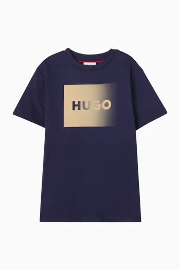 Logo T-shirt in Cotton-jersey