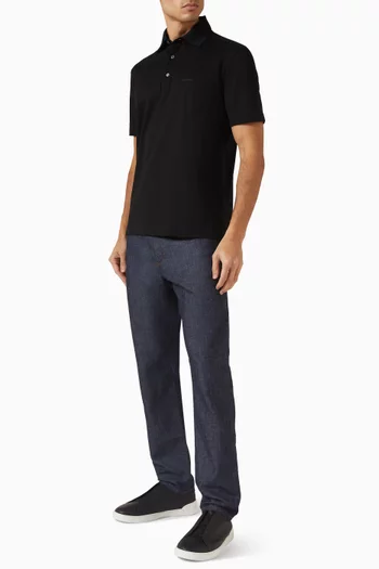 تي شيرت بولو قطن