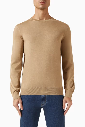 سترة بفتحة رقبة مستديرة كاشيتا