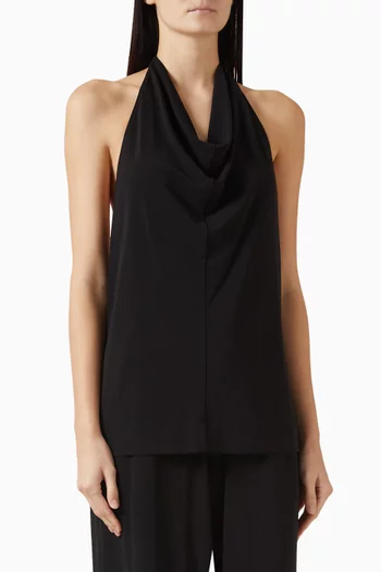 Cannes Top in Viscose-crepe