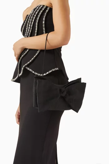 Small Valerie Tote Bag in Moire