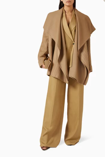 Double-breasted Blazer in Silk