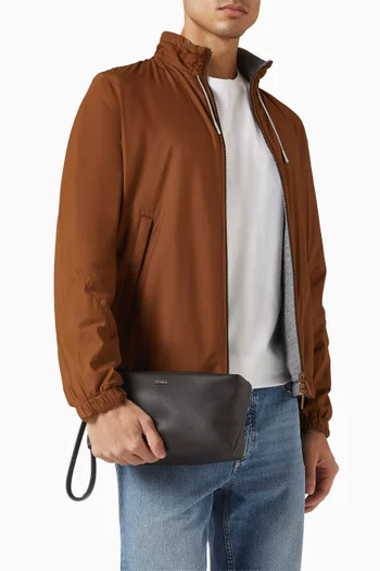 حقيبة صغيرة جلد سيكندسكين لين