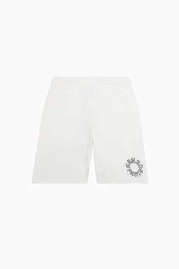 Logo Sweatshorts in Cotton