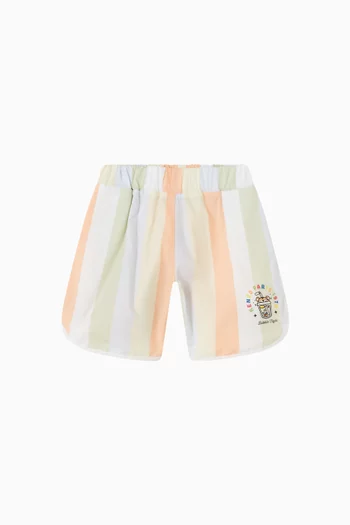 Striped Shorts in Cotton