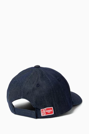 Baseball Hat in Denim