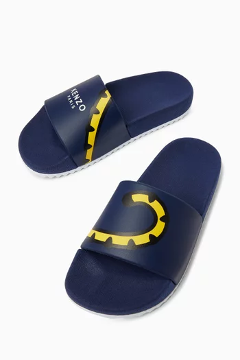 Logo Slide Sandals