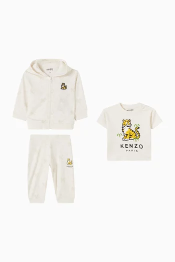 Three-Piece Tracksuit Set