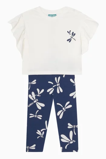 Dragonfly Top & Leggings Set