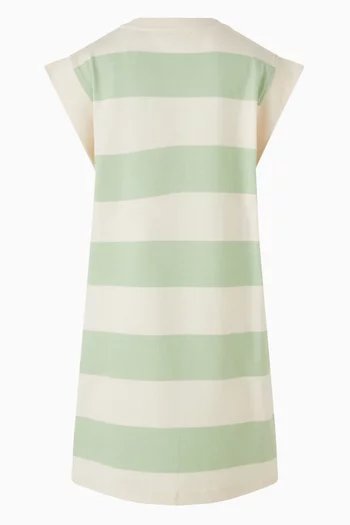 Striped Dress in Organic Cotton