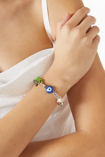 سوار مزين بحلي