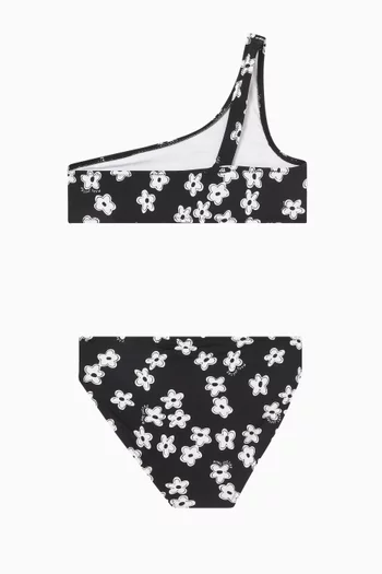Daisies One-Shoulder Bikini