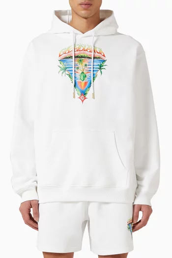 Innocence Triangle Hoodie in Cotton-jersey