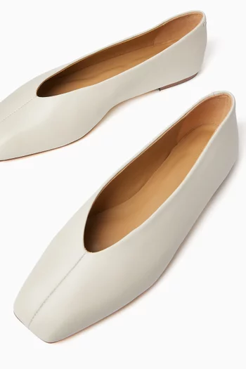 Brash Ballet Flats in Nappa